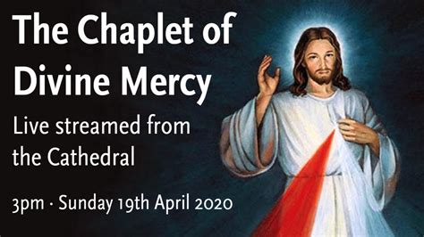 On the 10 small beads of each decade, say: “For the sake of His sorrowful Passion, have <strong>mercy</strong> on us and on the whole world. . Divine mercy chaplet on youtube